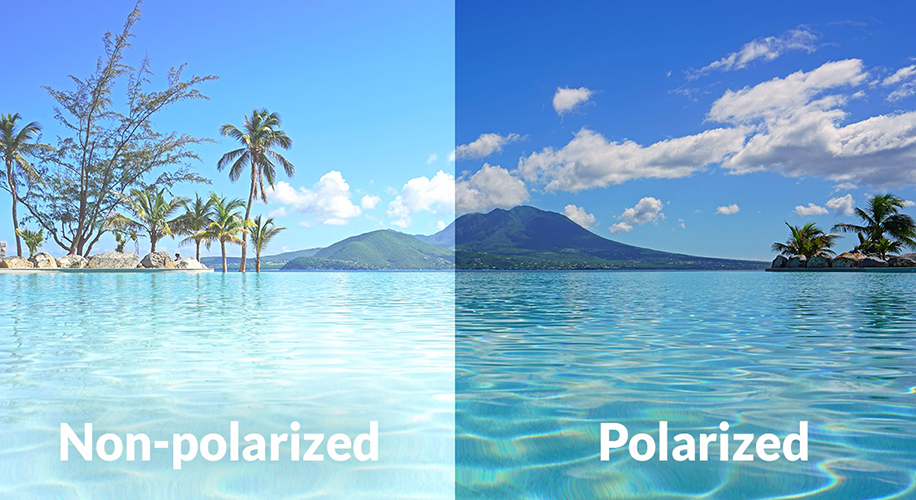polarized sunglasses water