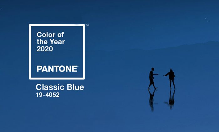 Color of the Year 2020, Pantone Classic Blue 19-4052.