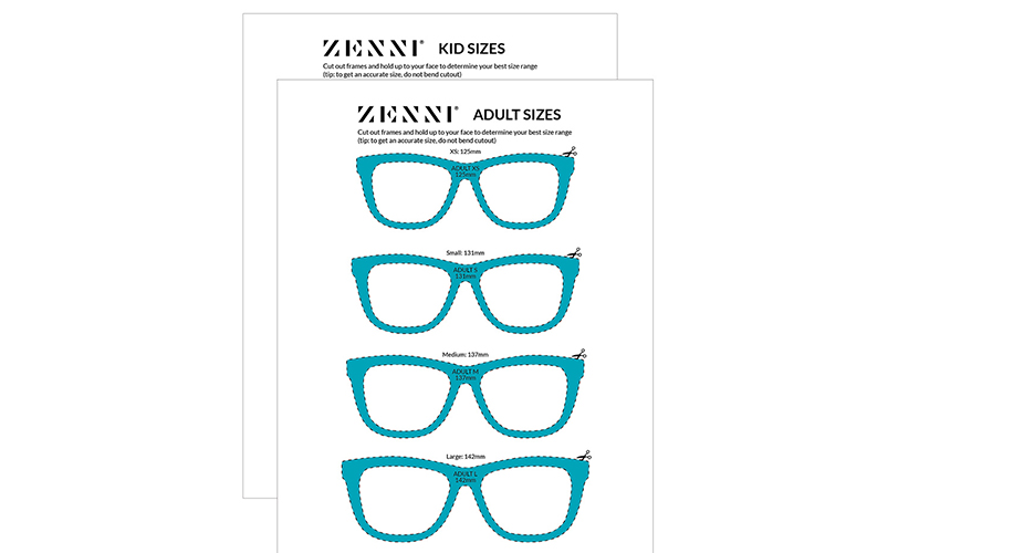 How To Measure An Eyeglass Frame Zenni Optical