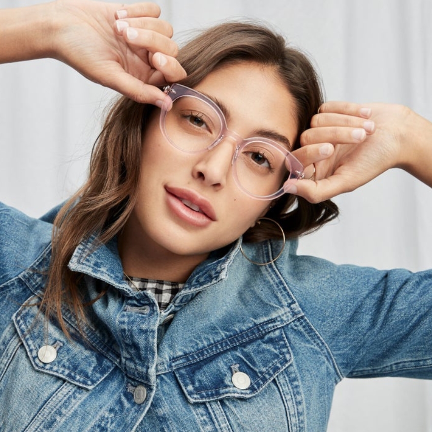 Minimalist eyeglasses on sale