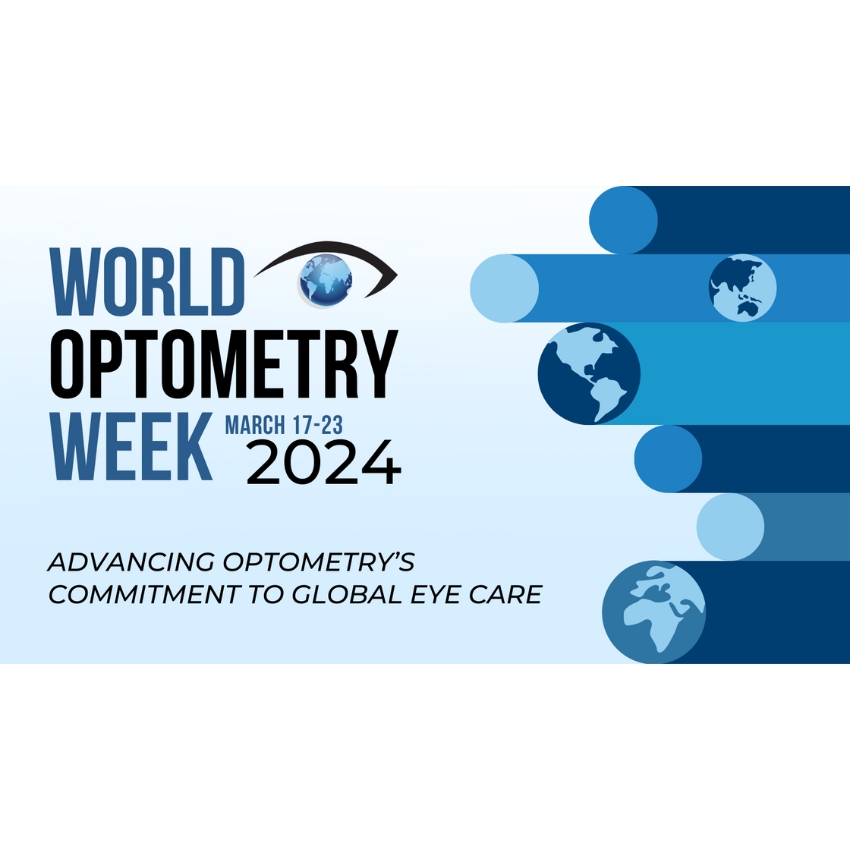 World Optometry Week March 17-23 2024. Advancing Optometry's Commitment to Global Eye Care.