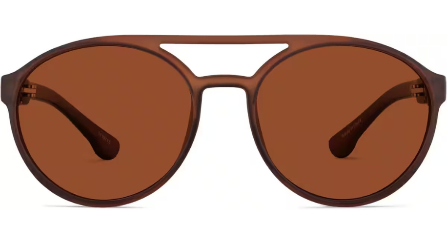 Brown Premium Aviator Sunglasses