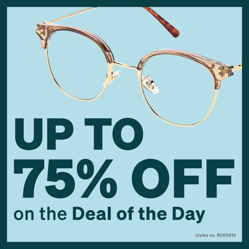 UP TO 75% OFF on the Deal of the Day; styles no. RO00615