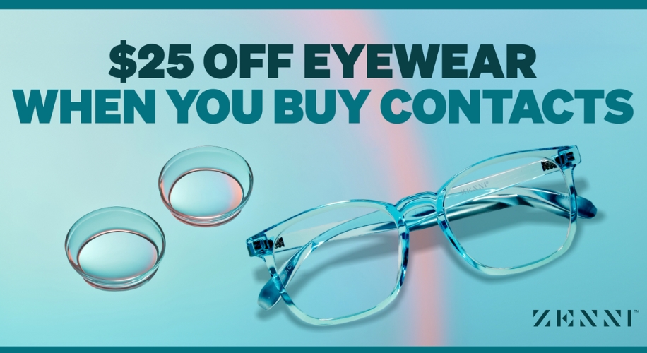 Deals on glasses and contacts on sale