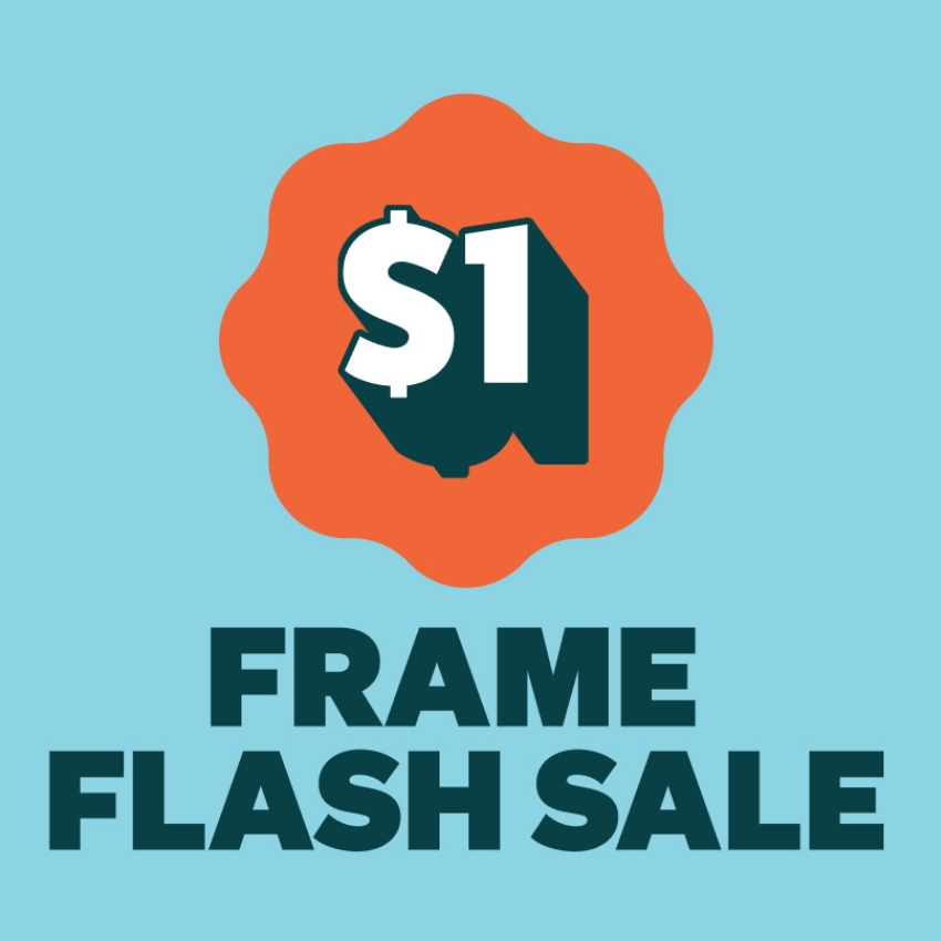 $1 Frame Flash Sale