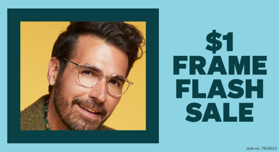 $1 Frame Flash Sale. Style no. 7818623.