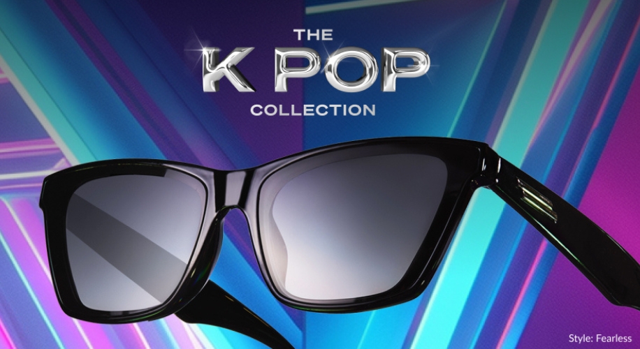 The K Pop Collection sunglasses, Style: Fearless.