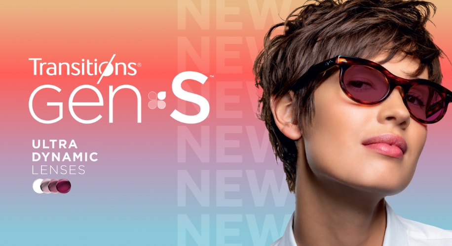 Transitions® Gen 8™ Ultra Dynamic Lenses. NEW.