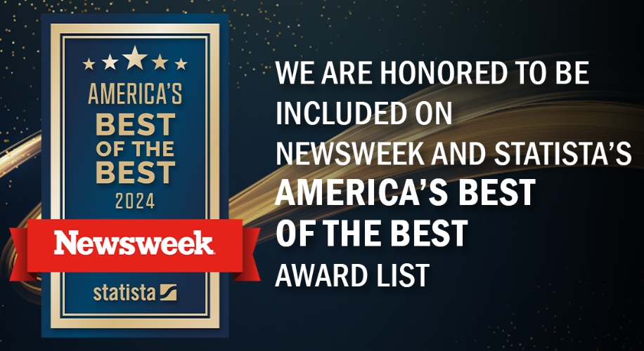 America&#039;s Best of the Best 2024 by Newsweek and Statista. We are honored to be in America&#039;s Best of the Best award list.