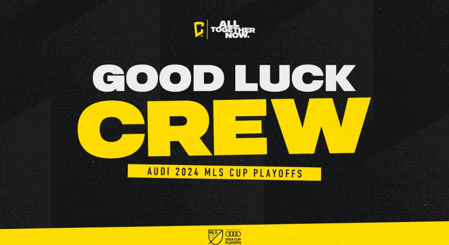 Good luck Crew. Audi 2024 MLS Cup Playoffs. All Together Now.