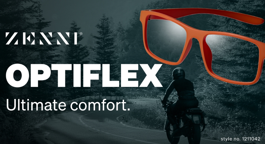 ZENNI OPTIFLEX sunglasses. Ultimate comfort. Style no. 1211042.